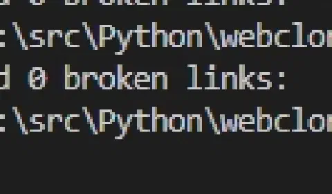 再帰的なウェブサイト内リンクチェッカーをPythonで作成する