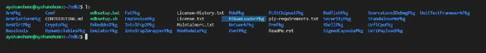 EDK2を使ってブートローダを書いていこう