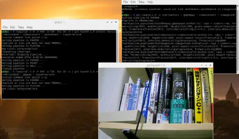 Raspberry PiとGStreamerを使ってWebカメラ映像を配信する方法
