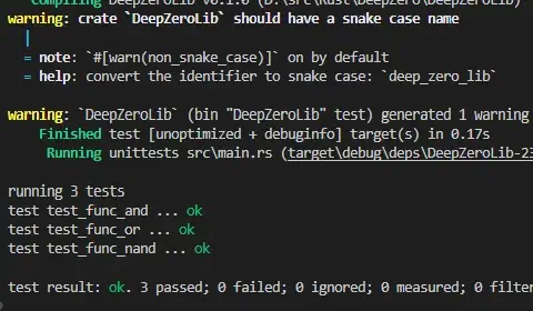 Rustを用いたテスト駆動開発でパーセプトロン実装する