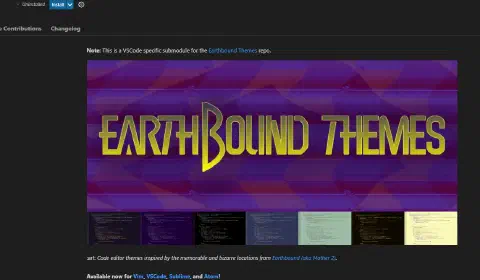 Visual Studio CodeでEarthbound Themesを試してみよう！